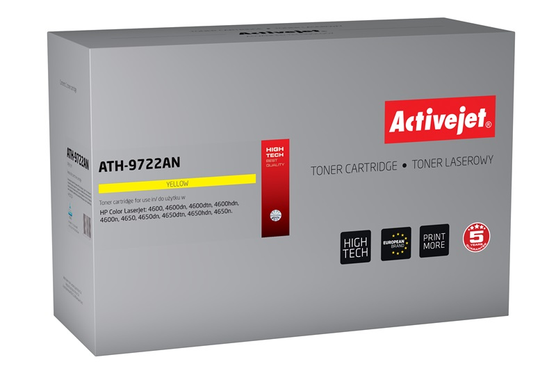 ActiveJet ATH-9722AN toner laserowy do drukarki HP (zamiennik C9722A)