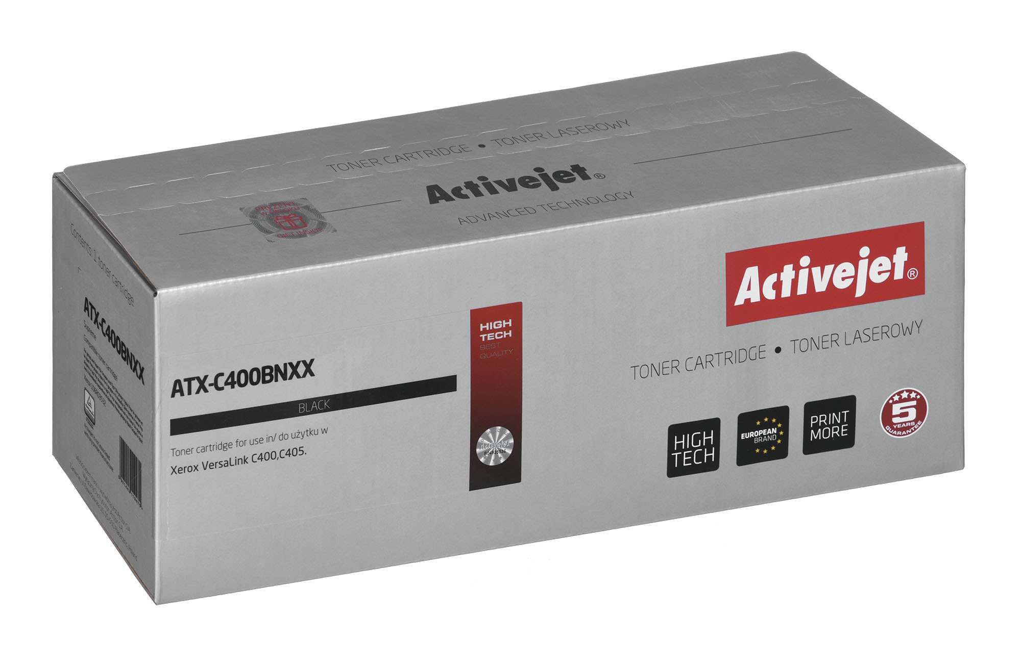 Toner Activejet ATX-C400BNXX do drukarki Xerox, zamiennik Xerox 106R03532; Supreme; 10500 stron; czarny.